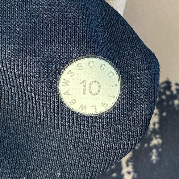 Lululemon Wunder Under Legging women’s 10 Graffiti  Antoinette Navy Hi Rise Crop - Picture 12 of 13